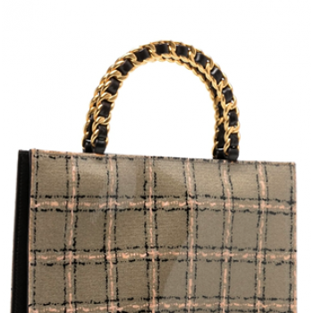 CHANEL 二手啡色手提袋