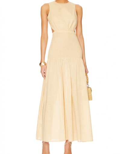 SNDYS 燕麥色連身裙