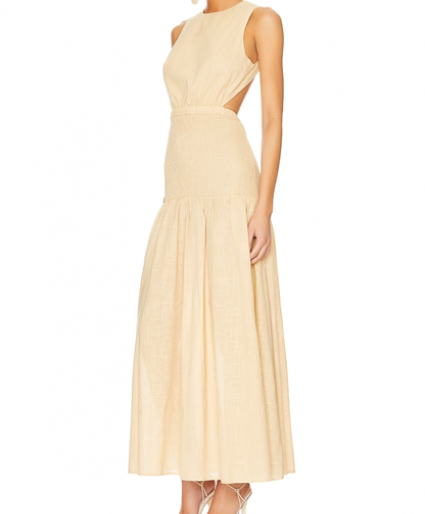 SNDYS 燕麥色連身裙